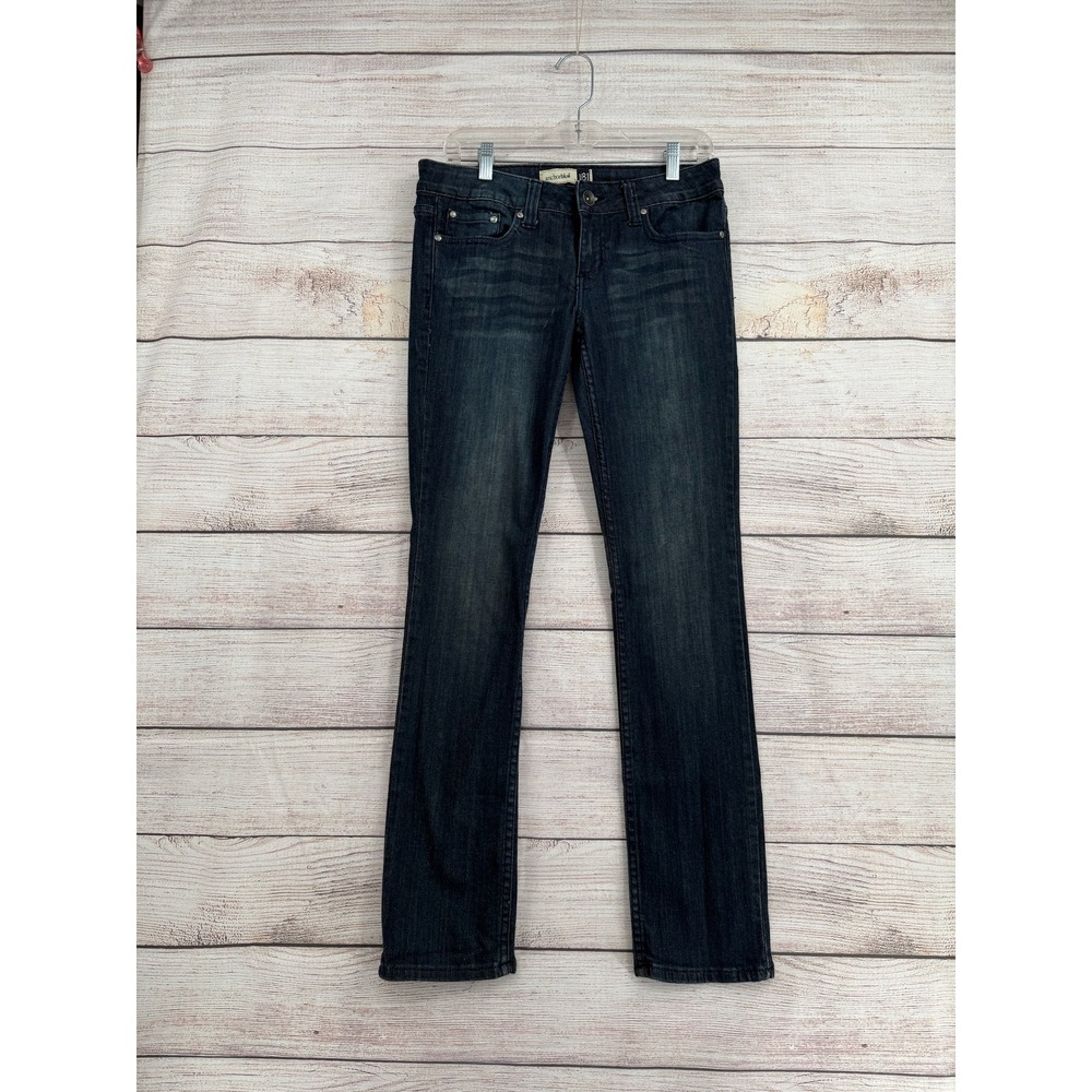 Anchor Blue Skinny Jasmine Jeans Womens 5 Dark Wash Low Rise Denim